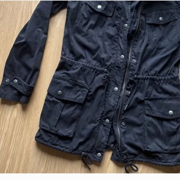 ARITZIA Military Trooper Jacket, Black XXS - Picture 6 of 7